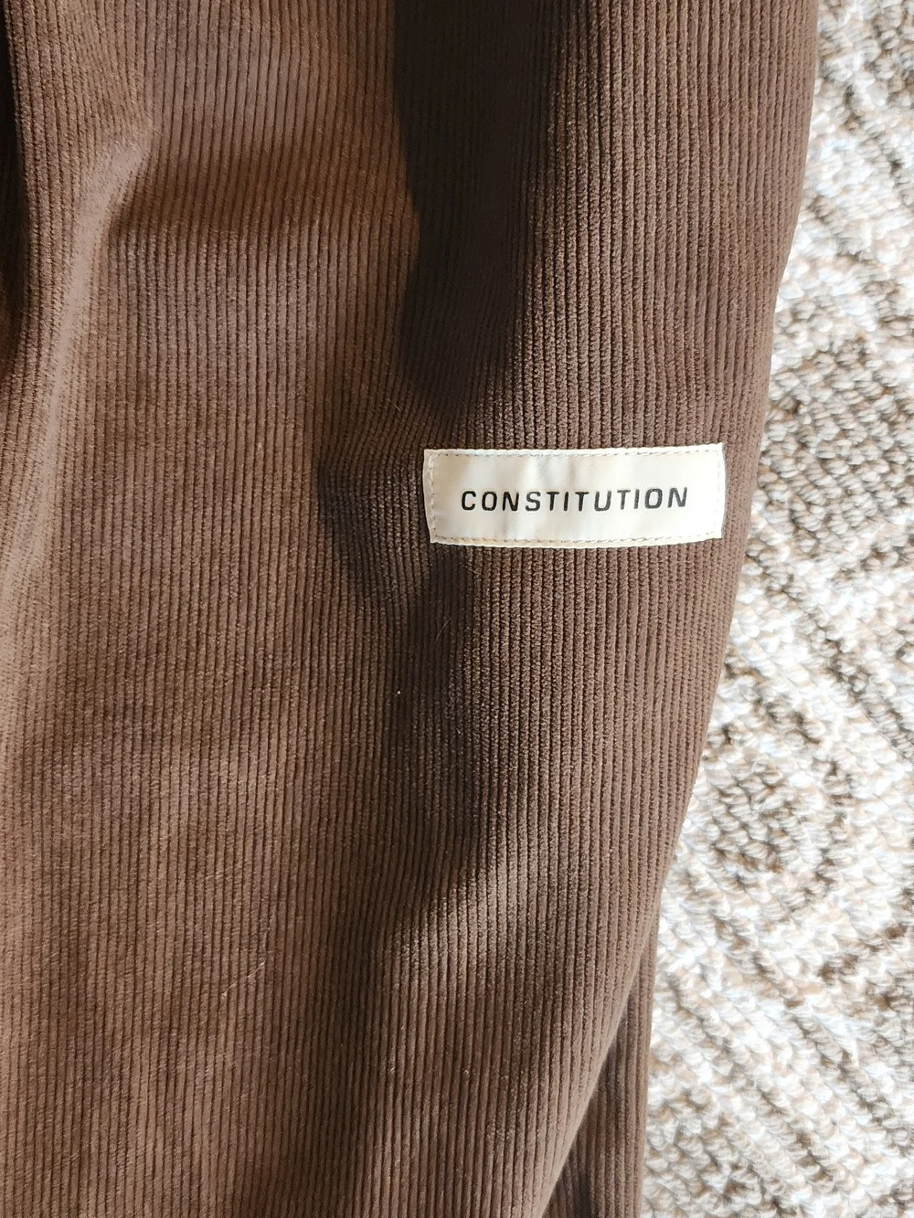 SHEIN casual corduroy